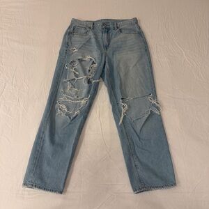 American Eagle Mom Straight Jean Size 6
